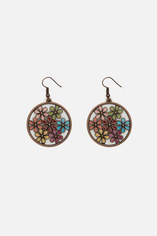 Image of Earrings. Productname: Flower Garden Earrings in Multi colour by brand - Princess Highway