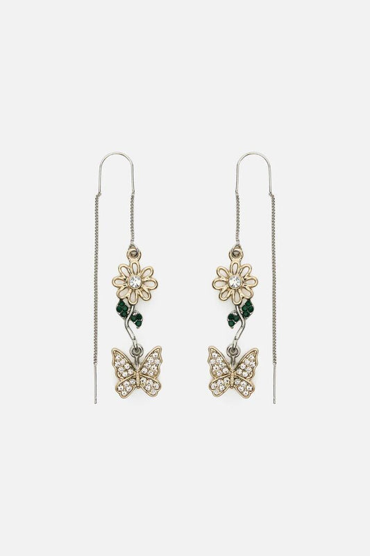 Image of Earrings. Productname: Garden Party Earrings in Silver colour by brand - Princess Highway