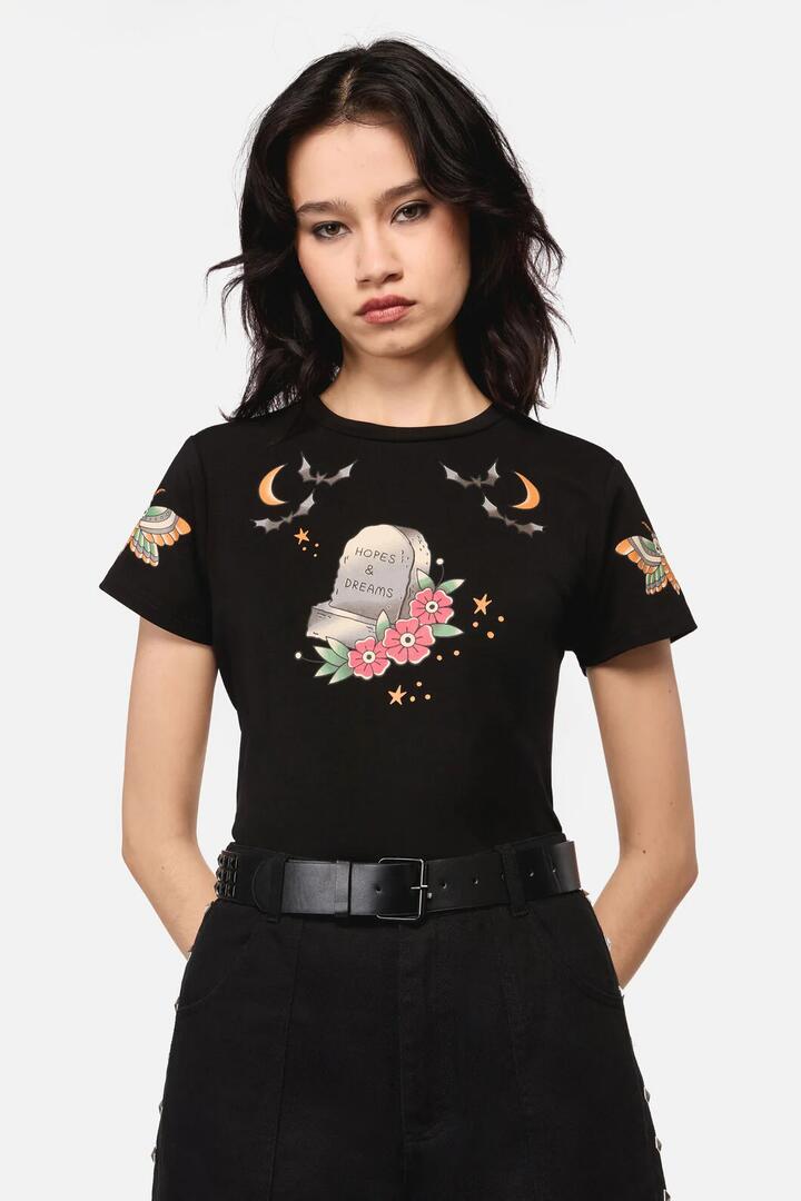 Image of Accessories. Productname: Black Pyramid Stud Belt in Black colour by brand - Dangerfield