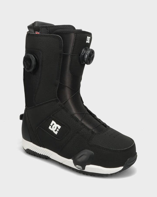 Image of Snowboards. Productname: DC Shoes - Mens Phase Boa Pro Step On Snowboard Boots - Black/White - in Black/White colour by brand - DC Shoes