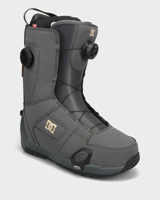 Image of Snowboards. Productname: DC Shoes - Mens Phase Boa Pro Step On Snowboard Boots - Dark Grey - in Dark Grey colour by brand - DC Shoes