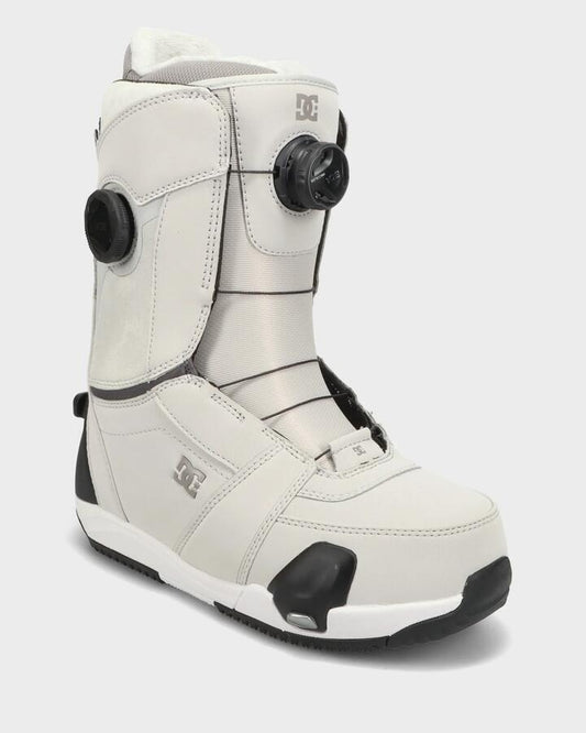 Image of Snowboards. Productname: DC Shoes - Womens Lotus Step On Boa Snowboard Boots - Grey - in Grey colour by brand - DC Shoes