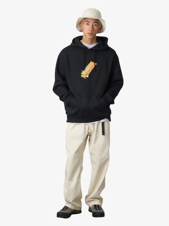 Image of a model wearing Pants. Productname: Gramicci Gramicci Pant Straight Fit in Greige colour by brand - Gramicci