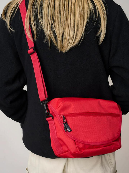 Image of Bags. Productname: Gramicci Multi Side Bag ONE SIZE RED in RED colour by brand - Gramicci