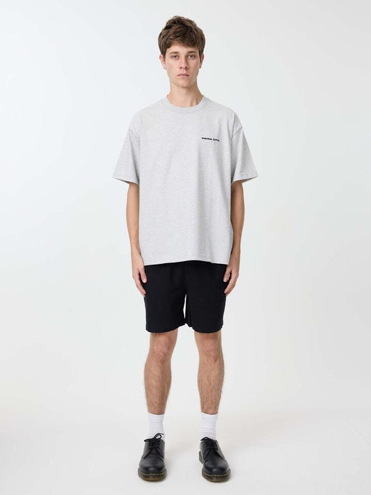 Image of T-Shirts. Productname: Weekend Cartel History Tee in Ash Marle colour by brand - Weekend Cartel
