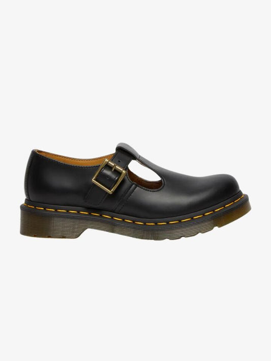 Image of Shoes. Productname: Dr Martens Polley T-Bar Shoe in Black colour by brand - Dr Martens