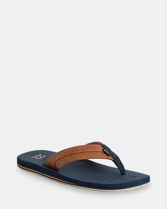 Image of Sandals. Productname: Billabong - Mens All Day Impact Thongs - Navy Tan - in Navy Tan colour by brand - Billabong