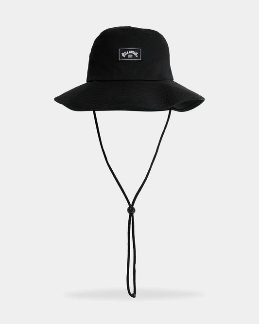 Image of Hats. Product name - Billabong Boys 2-7 Big John Hat Black in Black colour by brand - Billabong