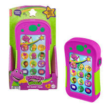Image of Toys. Product name - Fisher-Price Barney's World Hey Barney Musical Phone in colour by brand - Toymate