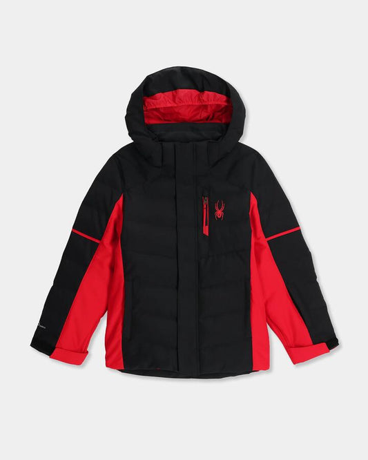 Image of Coats & Jackets. Productname: Spyder Boys 8-16 Impulse Snow Jacket Black - in Black colour by brand - Spyder