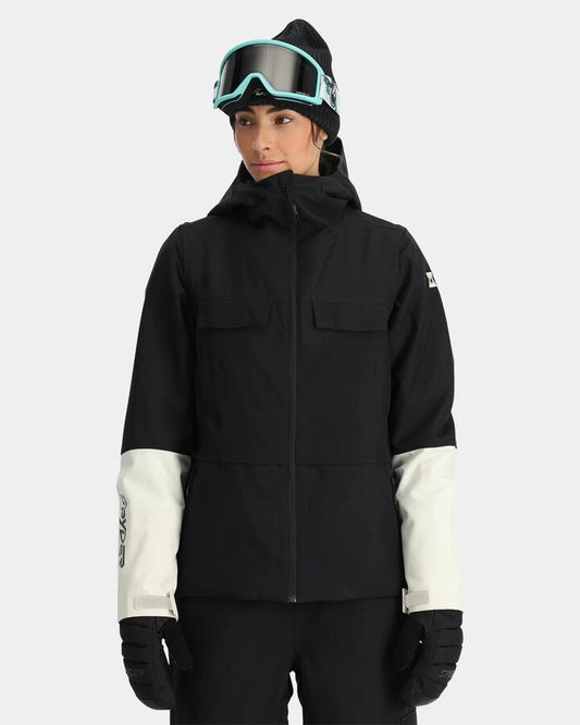 Image of Coats & Jackets. Productname: Spyder Womens Field Snow Jacket Black - in Black colour by brand - Spyder