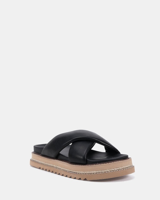 Image of Sandals. Productname: SELENE: BLACK - Women's Thongs in Black colour by brand - Novo