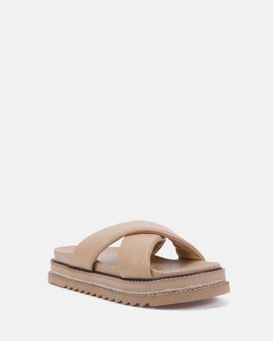 Image of Sandals. Productname: SELENE: NUDE - Women's Thongs in Nude colour by brand - Novo
