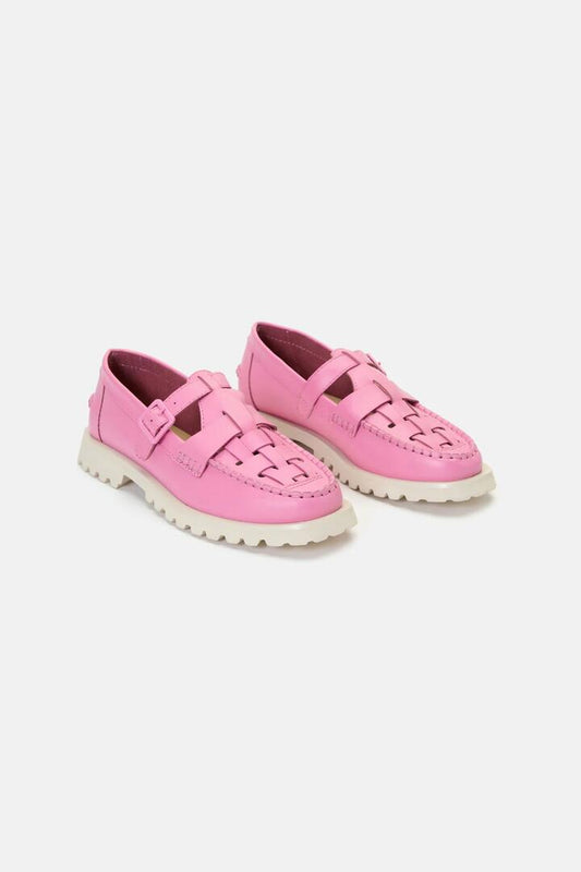 Image of Flats. Productname: Good Fortune Loafer - Pink in Pink colour by brand - Gorman