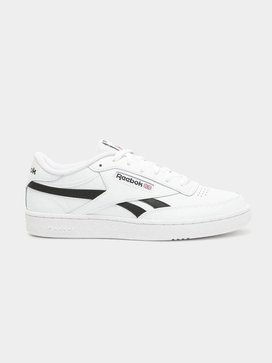 Image of Sneakers. Productname: Reebok Unisex Club C Revenge Sneakers in White/ Bla colour by brand - Reebok