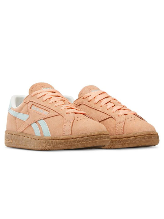 Image of Others. Productname: Reebok Club C Grounds UK in Sunkissed Orange/Aqua/Chalk colour by brand - Reebok