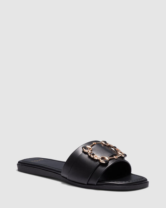 Image of Sandals. Productname: SEANY: BLACK - Women's Thongs in Black colour by brand - Novo