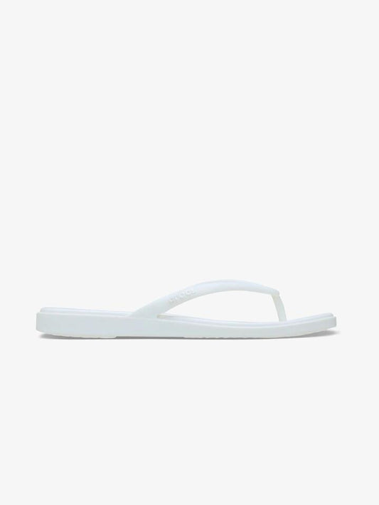 Image of Sandals. Productname: Crocs Women's Miami Flip in Chalk colour by brand - Crocs