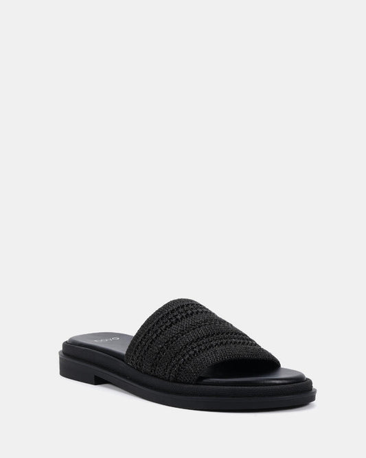 Image of Sandals. Productname: Sione: Black - Women's Thongs in Black colour by brand - Novo