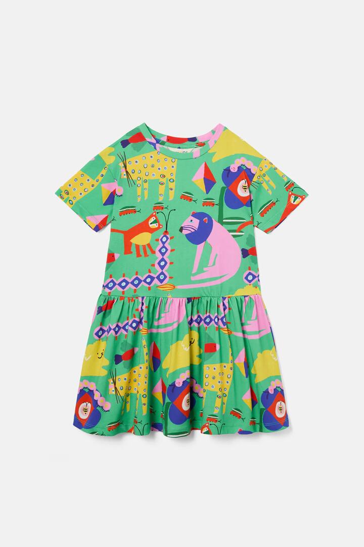 Image of Dresses. Product name - Carolina Kids Dress in Multi colour by brand - Gorman