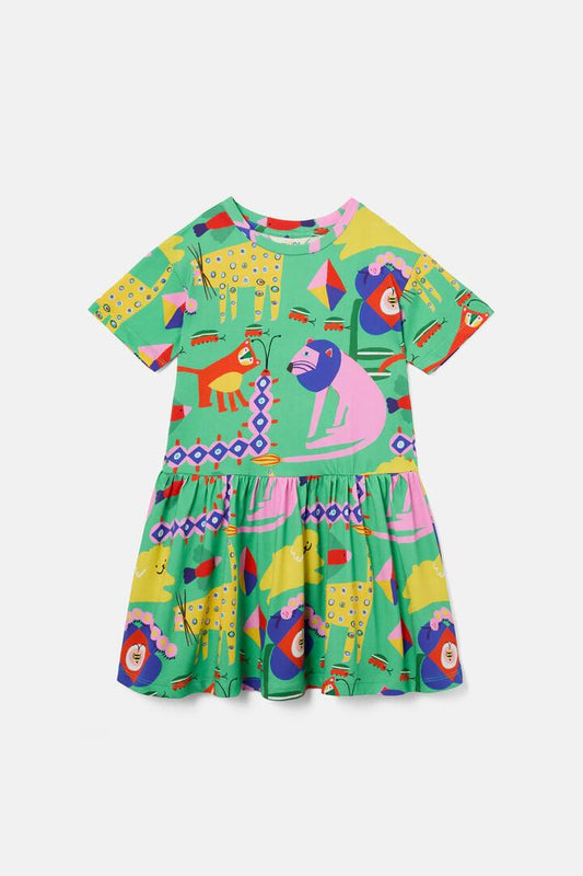 Image of Dresses. Product name - Carolina Kids Dress in Multi colour by brand - Gorman