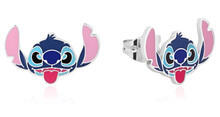 Image of Accessories. Product name - Disney Lilo and Stitch Enamel Stud Earrings in colour by brand - Toymate