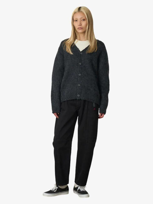 Image of a model wearing Pants. Productname: Gramicci Women's Voyager Pant in Black colour by brand - Gramicci