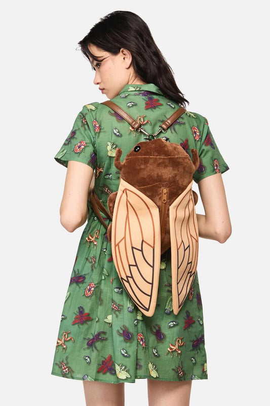 Image of Bags. Productname: Cicada Backpack in Tan colour by brand - Dangerfield