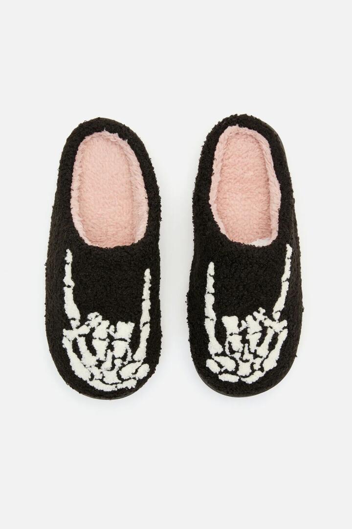 Image of Others. Productname: Rock On Slippers in Black colour by brand - Black Friday