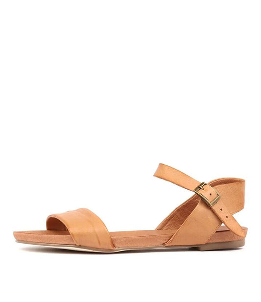 Image of Sandals. Productname: Jimbara Tan Leather Tan in TAN colour by brand - MIDAS