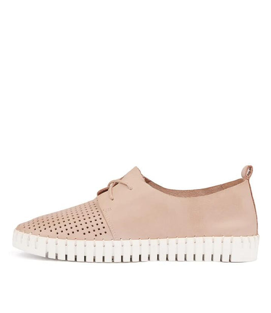 Image of Sneakers. Productname: Husto Blush Leather Sneakers in BLUSH colour by brand - MIDAS