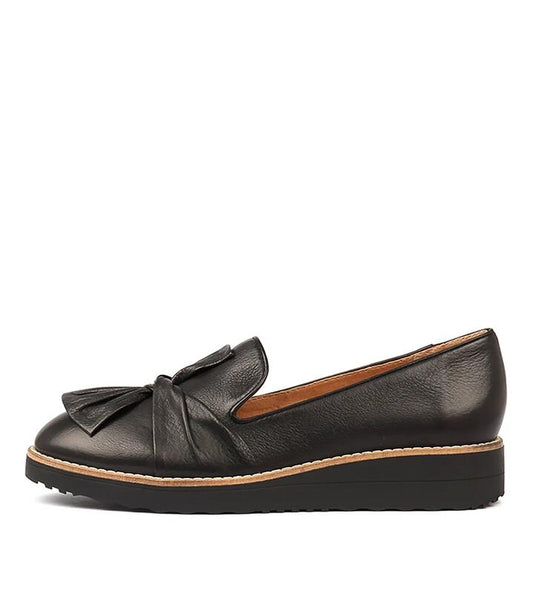 Image of Boots. Productname: Opitto Black Black Sole Leather Black Black Sole in BLACK-BLACK SOLE colour by brand - MIDAS