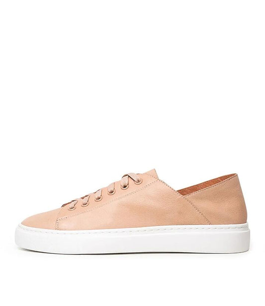 Image of Sneakers. Productname: Oskher Dark Nude Leather Sneakers in DK NUDE colour by brand - MOLLINI