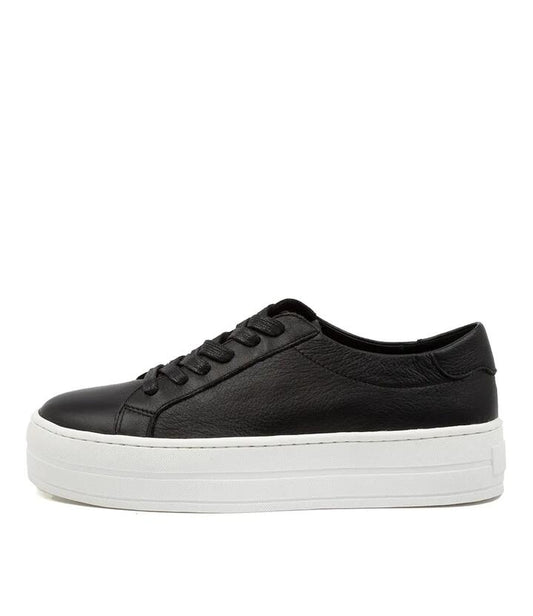 Image of Sneakers. Productname: Shelby Black Leather in BLACK-BLACK colour by brand - MIDAS