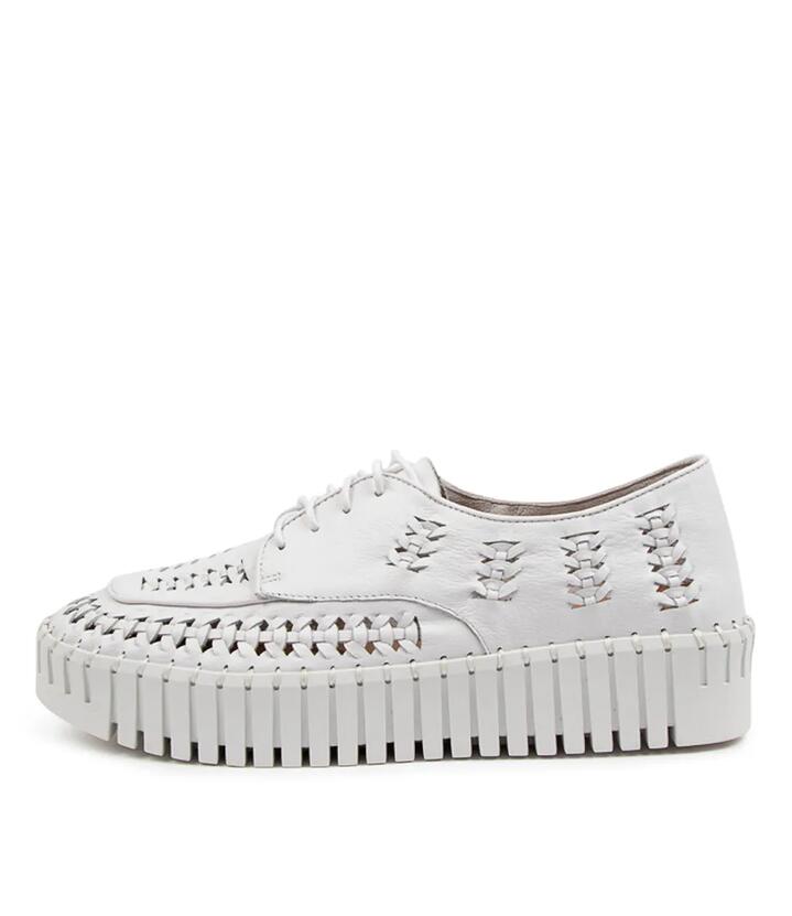 Image of Sneakers. Productname: Brodi White White Sole in White-White Sole colour by brand - MIDAS