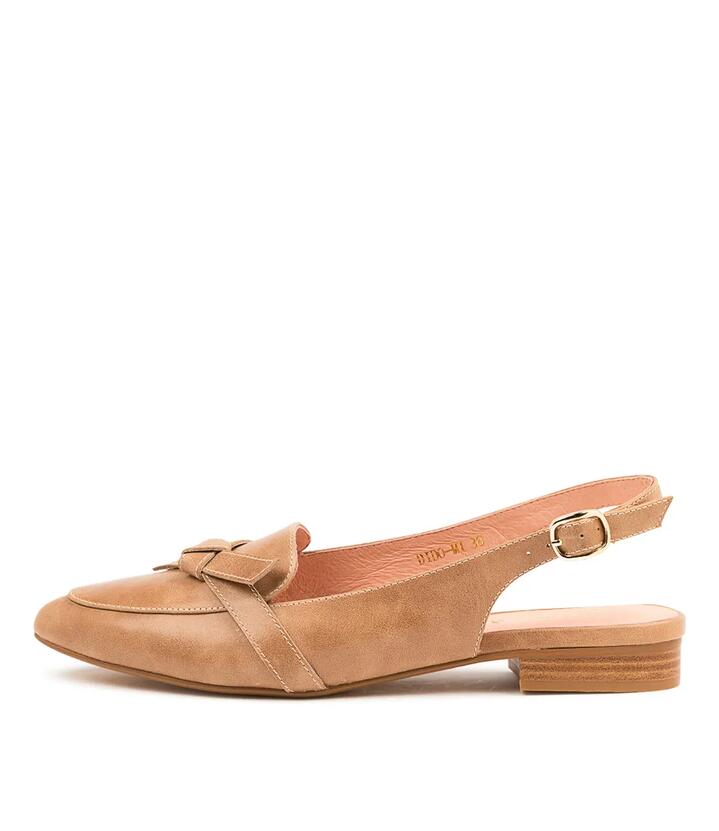 Image of Shoes. Productname: Dido Brandy Leather in Brandy colour by brand - MIDAS