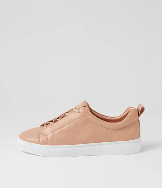 Image of Sneakers. Productname: Osho Dark Nude Leather Sneakers in DK NUDE colour by brand - MIDAS