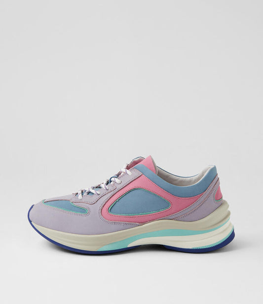 Image of Sneakers. Productname: Kale Lilac Blue Multi Sneakers in LILAC&BLUE colour by brand - MIDAS