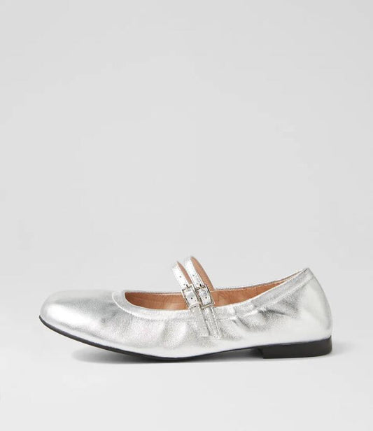 Image of Footwear. Productname: Belery Mo Silver Leather Silver in SILVER colour by brand - MOLLINI
