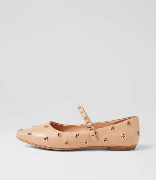 Image of Footwear. Productname: Ginee Mo Nude Leather Nude in NUDE colour by brand - MOLLINI