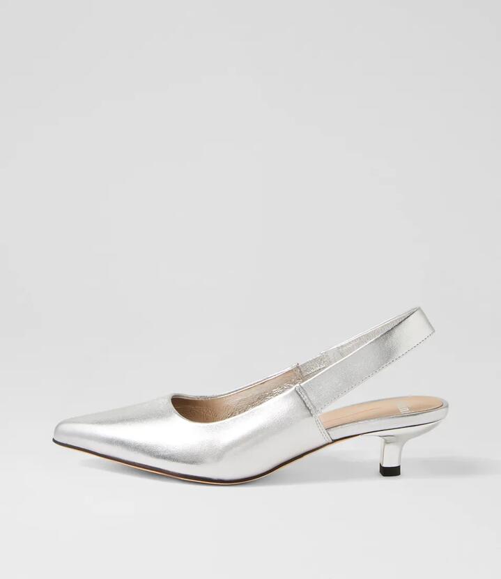 Image of Dresses. Productname: Canzes Mo Silver Leather Silver in SILVER colour by brand - MOLLINI