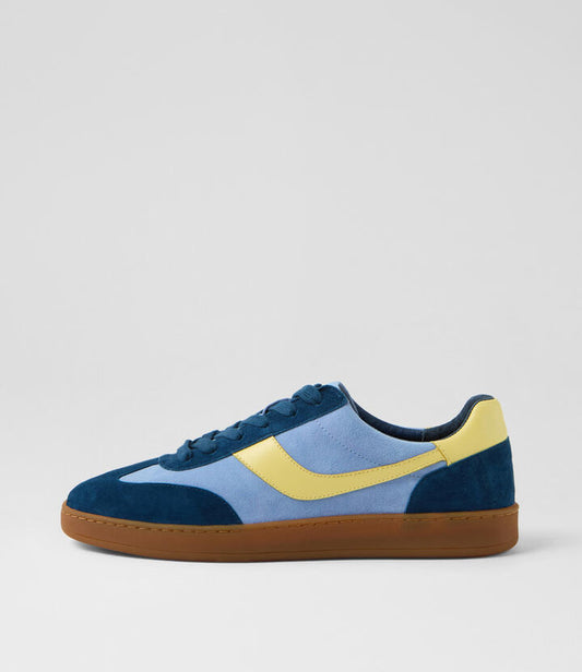 Image of Sneakers. Productname: Querlah Blue Lemon Mix Sneakers in BLUE-LEMON colour by brand - MIDAS
