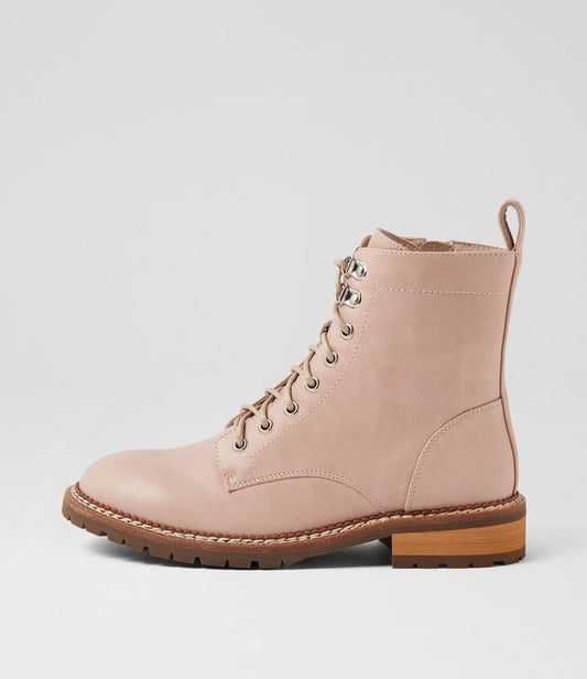 Image of Boots. Productname: Rammony Mushroom Leather Chelsea Boots in MUSHROOM colour by brand - MIDAS