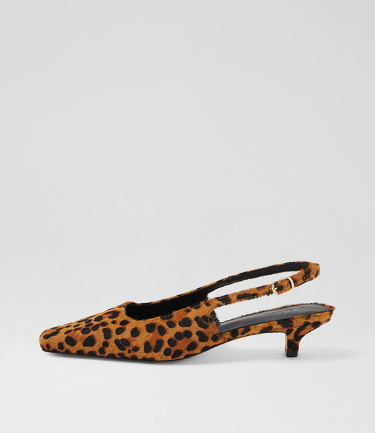 Image of Heels. Productname: Yaels Leopard Pony Heels in LEOPARD colour by brand - MOLLINI