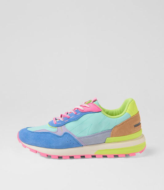 Image of Sneakers. Productname: Monsoons Bright Multi Sneakers in BRIGHT colour by brand - MIDAS