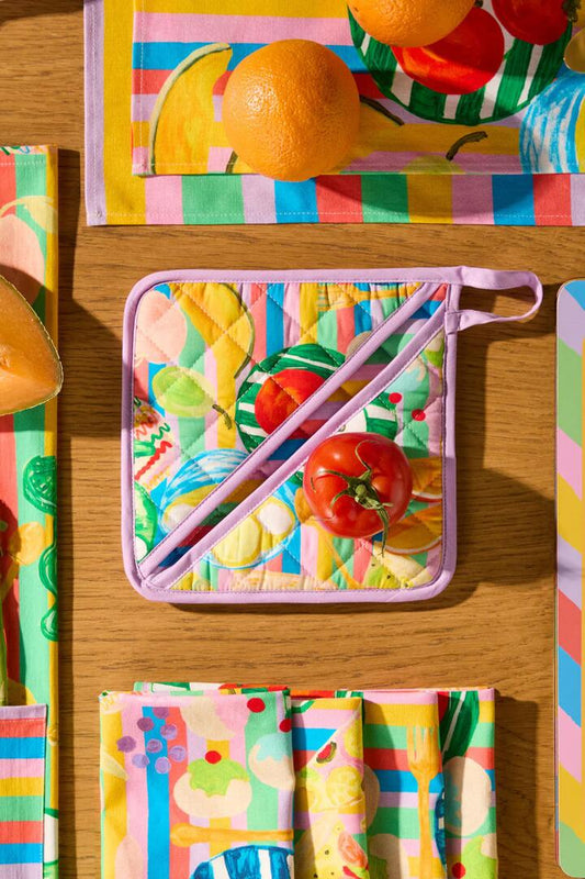 Image of Kitchen & Dining. Productname: Brunch Time Pot Holder in Print colour by brand - Gorman