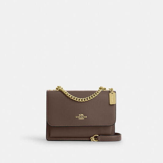 Image of Bags. Productname: Mini Klare Crossbody Bag in IM/DARK STONE colour by brand - Coach Outlet Australia