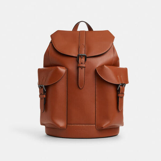 Image of Bags. Productname: Warner Backpack in TAN colour by brand - Coach Outlet Australia