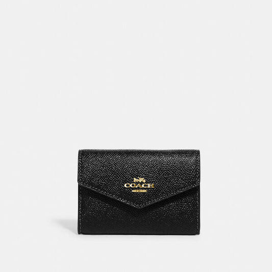 Image of Accessories. Productname: Flap Card Case in IM/BLACK colour by brand - Coach Outlet Australia