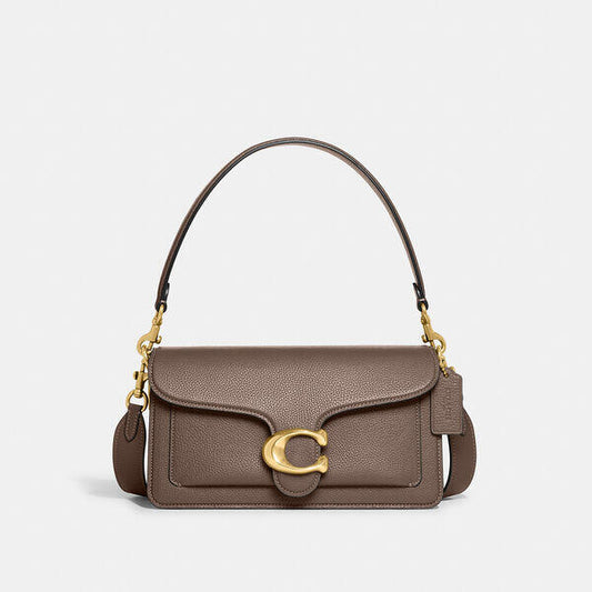 Image of Bags. Productname: Tabby Shoulder Bag 26 in B4/DARK STONE colour by brand - Coach Outlet Australia